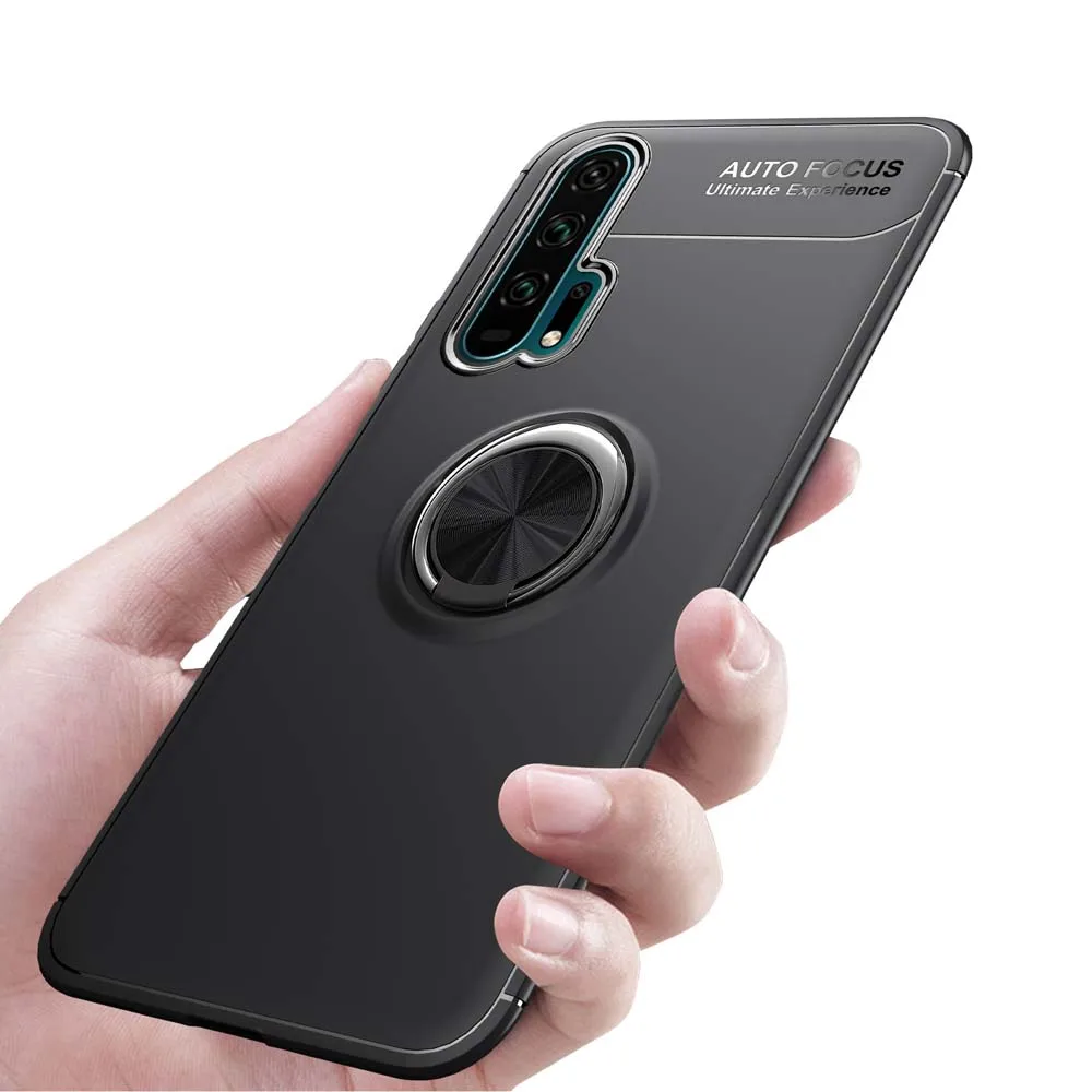 Мягкий силиконовый чехол для Huawei Honor 20 Pro 2019 YAL-L41 Honor20 YAL L41 Ring TPU телефона | Мобильные