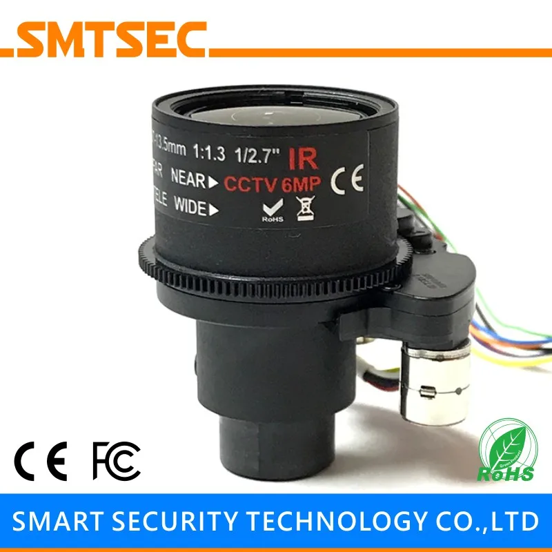 SMTSEC 4MP мегапиксельная F1.4 2 7 13 5 мм 1/2.7 &quotобъектив CCTV с моторизованным зумом и