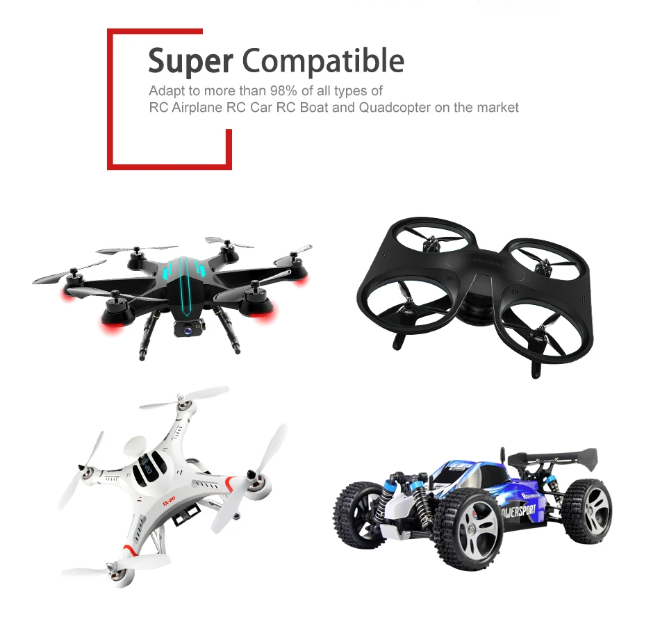 2 шт./упак. 3S RC LiPo Батарея 11,1 V 1100 мА/ч, 25C Li-Po батареи для радиоуправляемый самолет, Квадрокоптер автомобиля игрушки перезаряжаемые AKKU