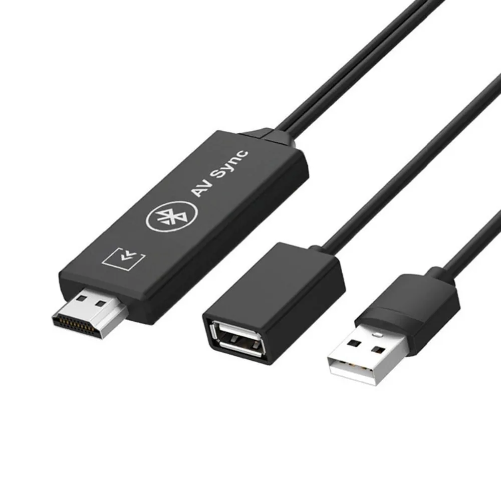 SOONHUA Портативный USB HDMI кабель Bluetooth AV адаптер для iOS Android телефон к ТВ HDTV Huawei Samsung Xiaomi