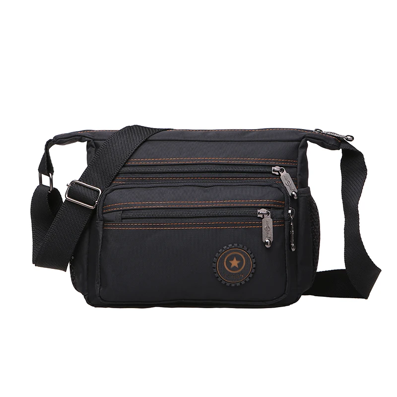Новинка 2020 мужские сумки мессенджеры Высококачественная нейлоновая водонепроницаемая сумка через плечо