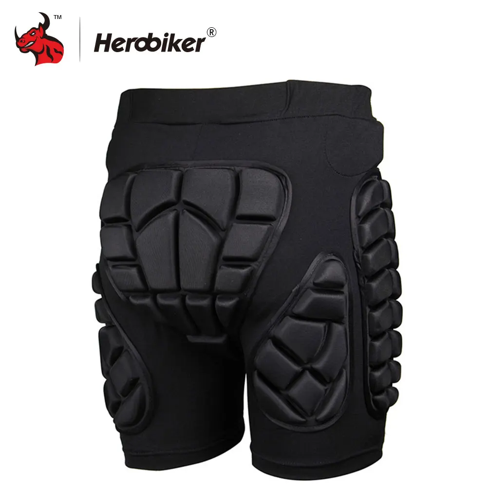 HEROBIKER мотоциклетные шорты Защитное снаряжение бедра мягкие лыжи коньки сноуборд