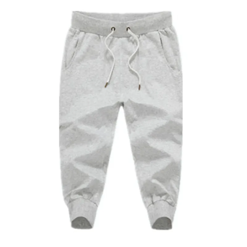 Летние мужские укороченные брюки штаны шаровары спортивные из хлопка для отдыха