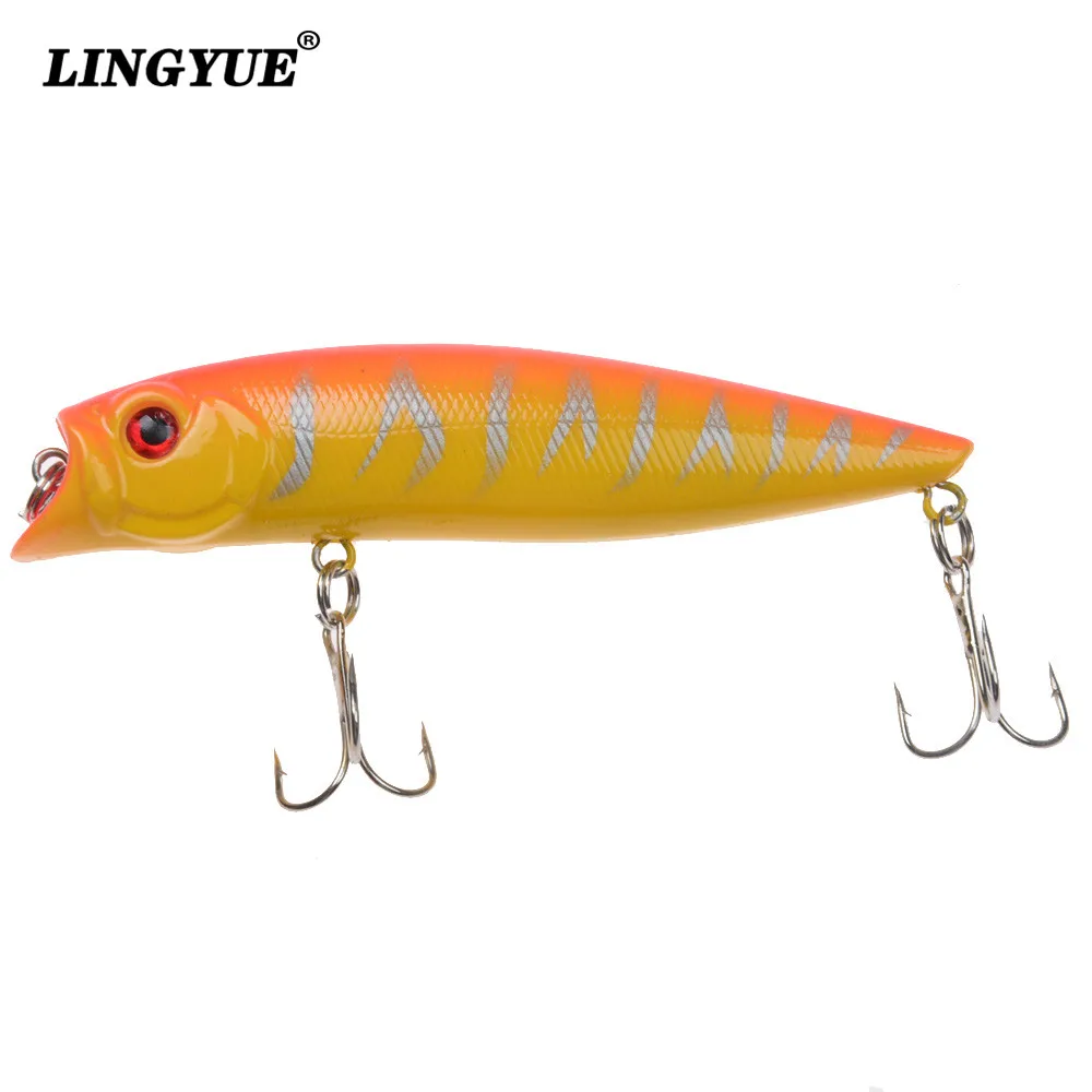 Новинка 1 шт. приманка для рыбной ловли Topwater Popper искусственная качественная