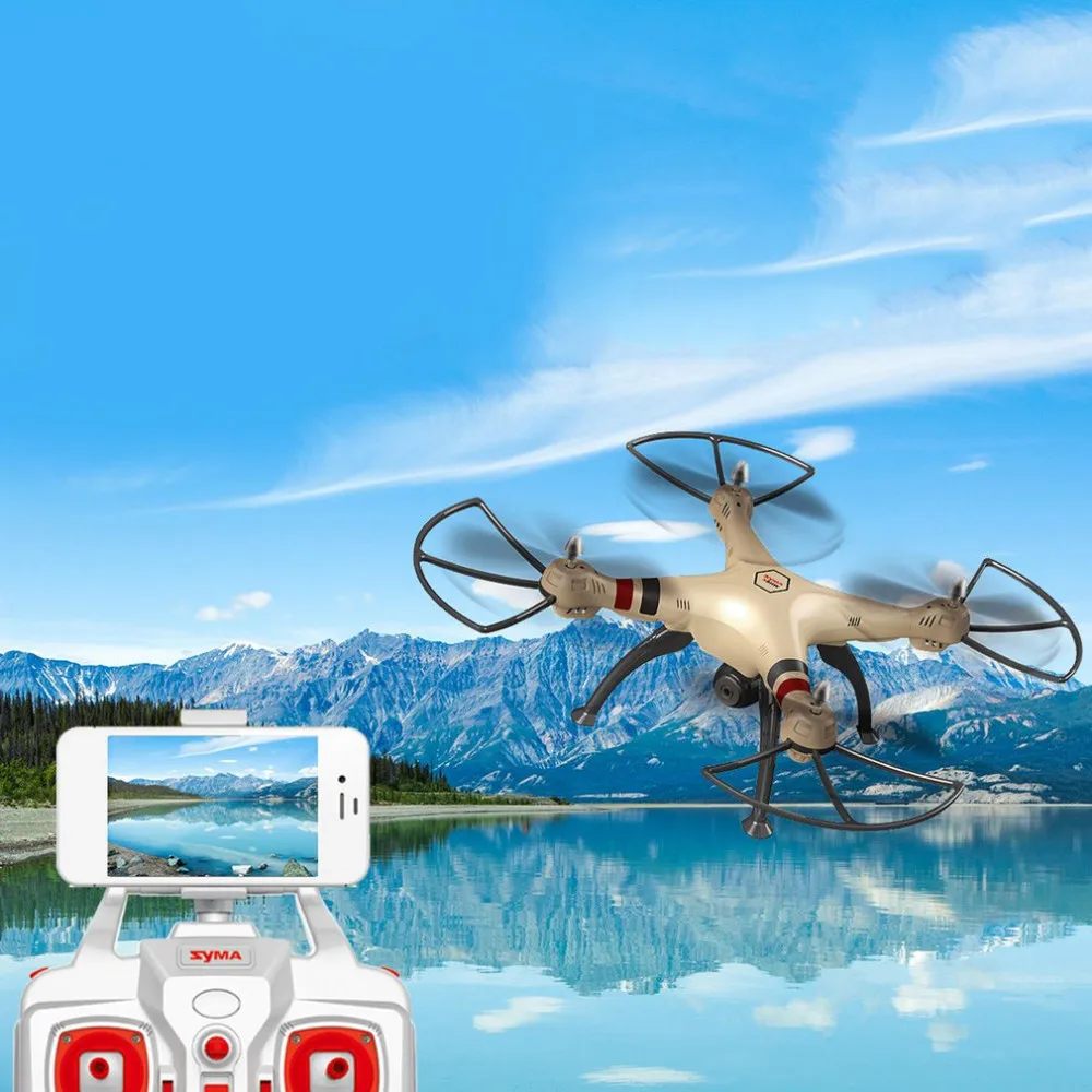 SYMA X8HW 2 4 г 4CH Радиоуправляемый Дрон с WiFi HD камера вертолет Quadcopter парящий функция