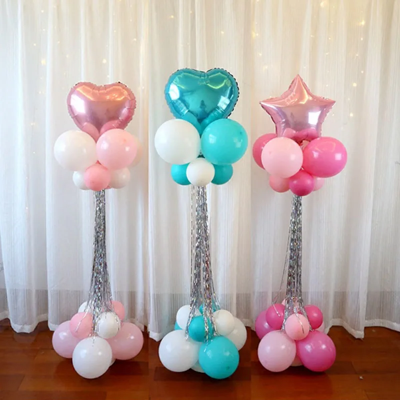 

3pcs/lot Balloon Column Plastic Base Arch Wedding Decorations Party Supplies Garden Decor Decoration Marriage 162cm
