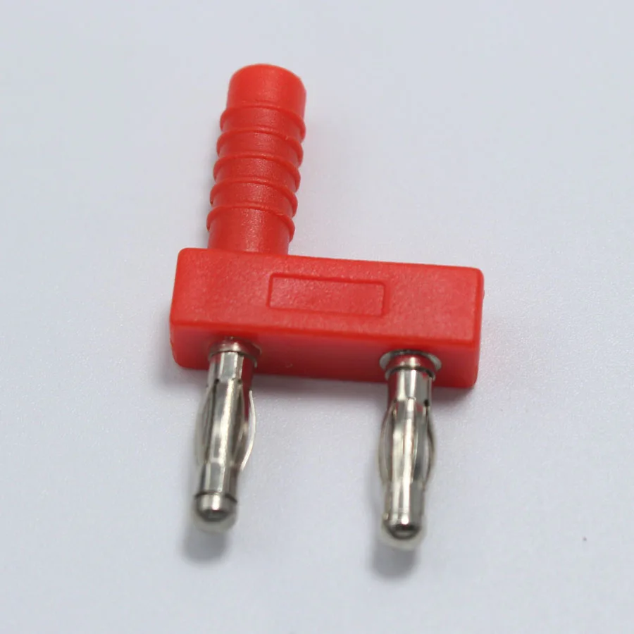 Штепсельная вилка типа банан 2 ряда из чистой меди с расстоянием между штекерами