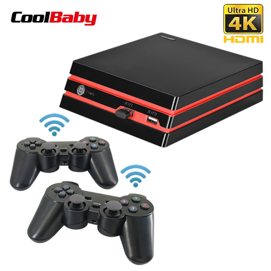 Coolbaby 2018 новейший HDMI/AV игровая консоль 64 бит Поддержка вывода 4К Ретро 600
