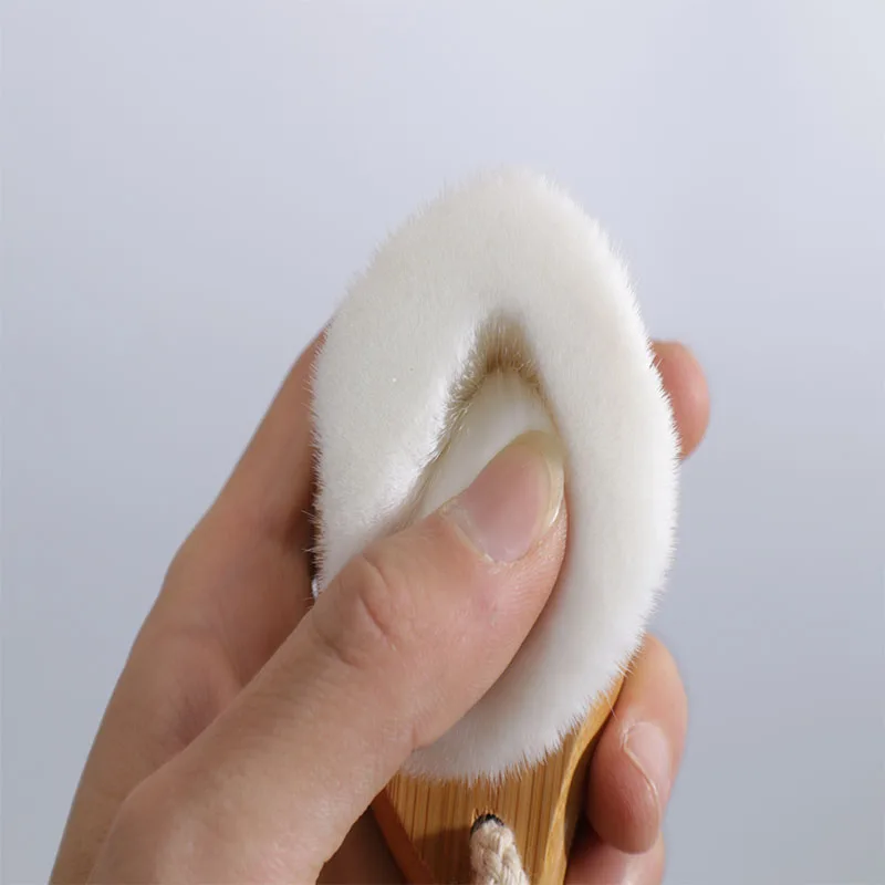 Мягкие щетки для мытья волос и лица щетка из бамбукового угля очищения массажное