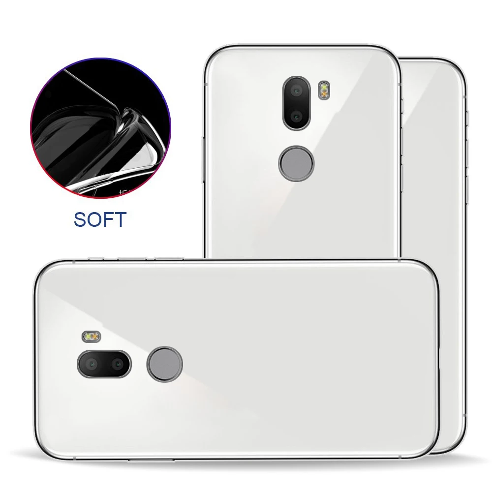 Силиконовый мягкий прозрачный чехол из искусственной кожи для Xiaomi Mi 5PLUS