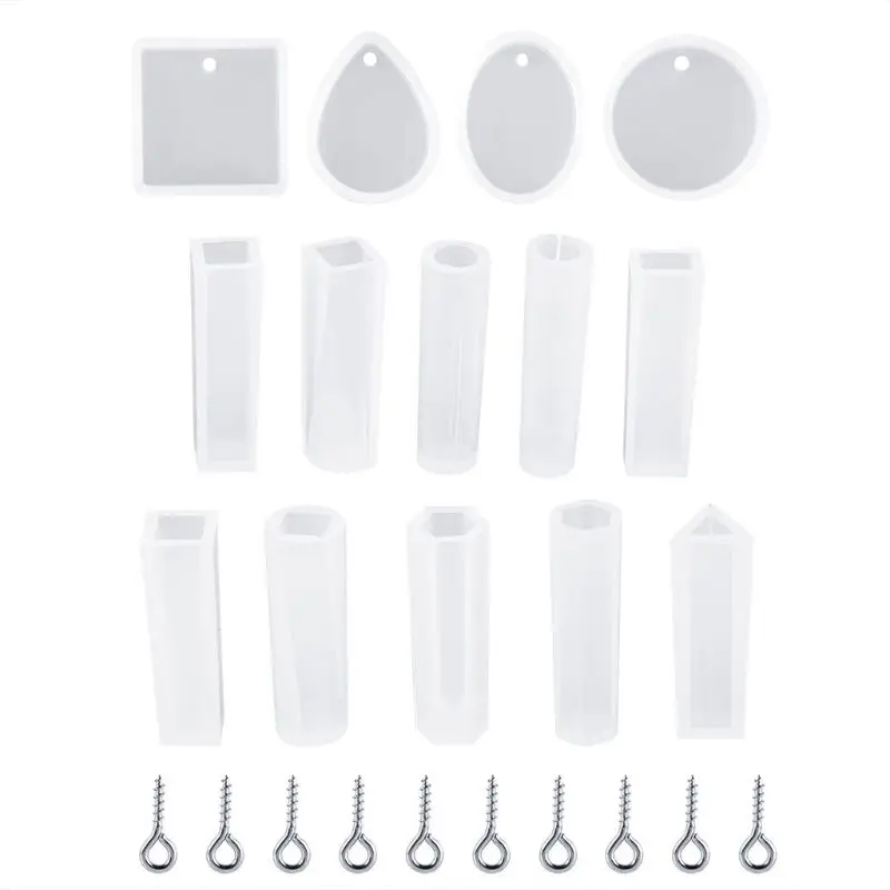 1 комплект силиконовых форм для эпоксидной смолы сделай сам изготовление