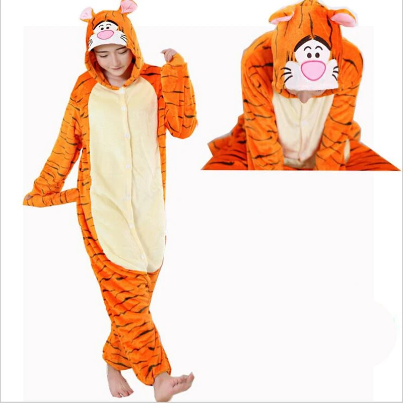 Сегодня Специальный Для женщин Персонаж Onesie длинный рукав с капюшоном полиэстер