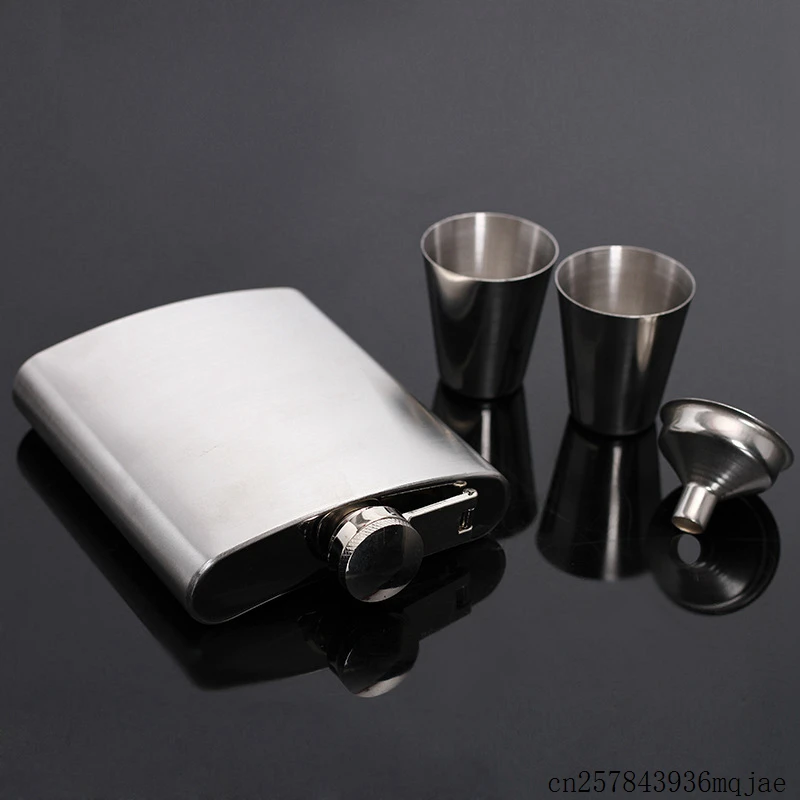 30 комплектов 7 унций фляжки из нержавеющей стали роскошные на спиртовой основе в