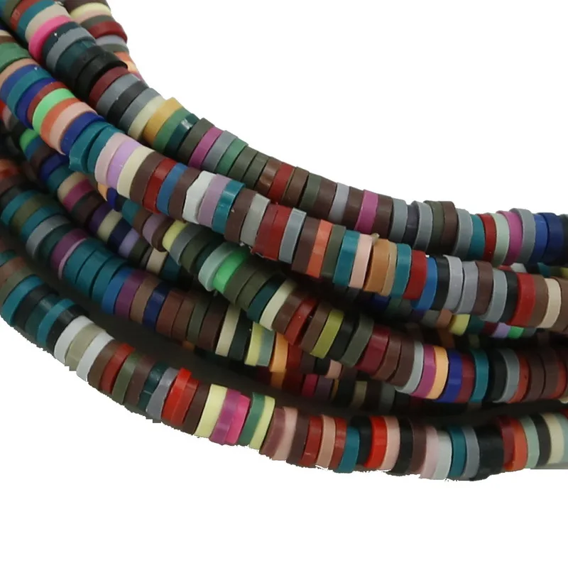 5 мм 400 шт./лот разноцветные чипы из полимерной глины диск свободные