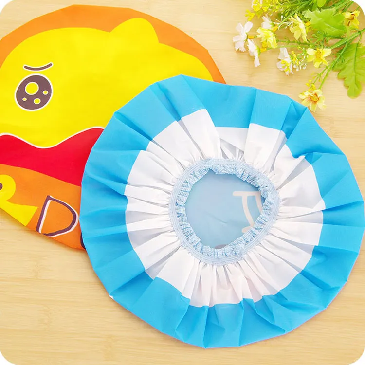 1 шт. Корейская Милая шапочка для плавания с рисунками ванной комнаты