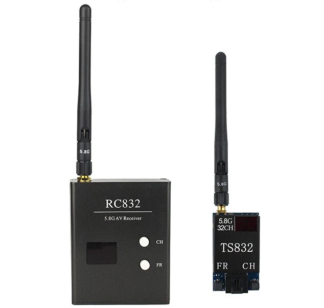 TS832 + RC832 беспроводной 5 8G 48CH 600 передатчик mw FPV и приемник|Запчасти для CCTV| |