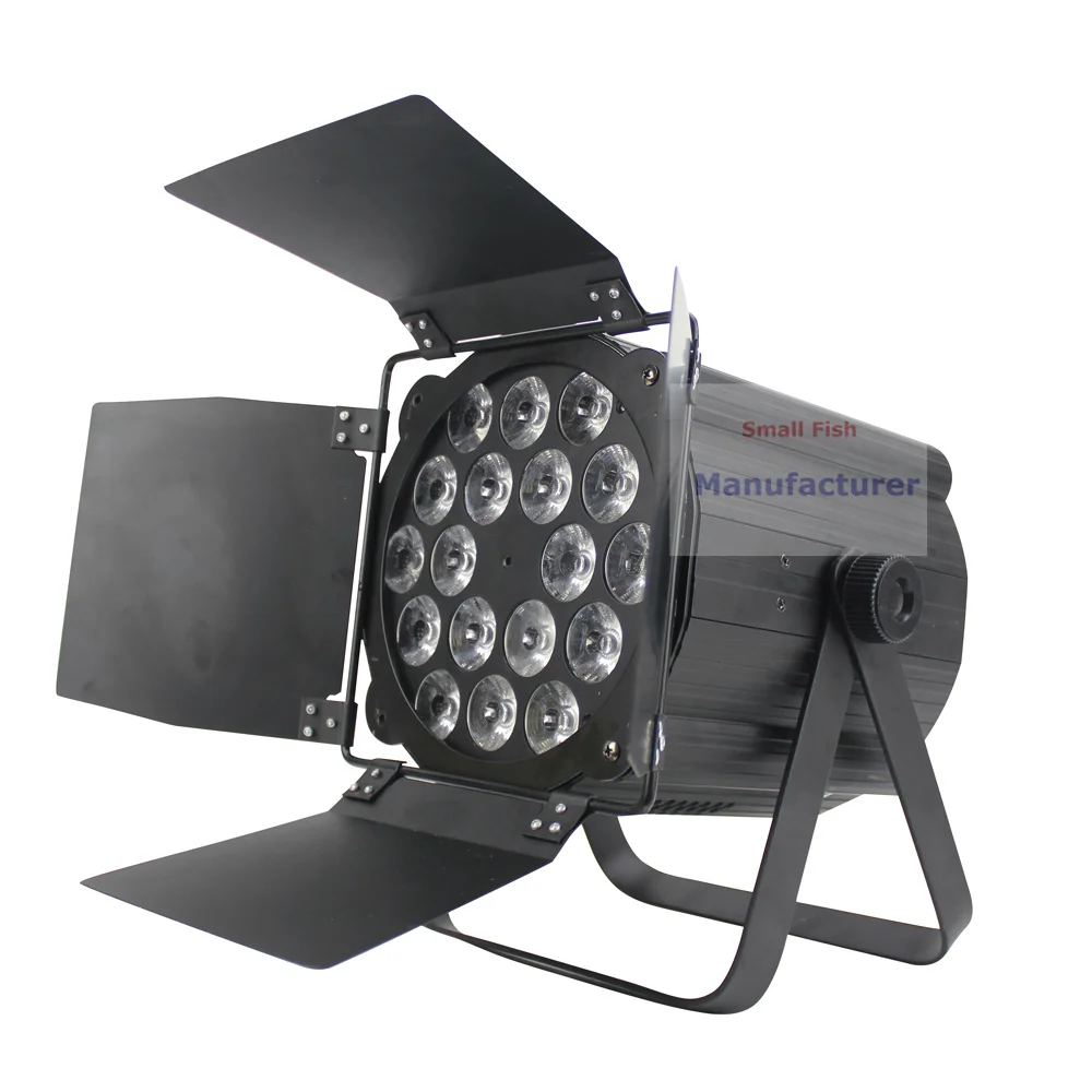 2 шт./лот Бесплатная доставка LED Par огни 18X18 Вт RGBWAP 6 видов цветов Luce Della lavata di Lusso