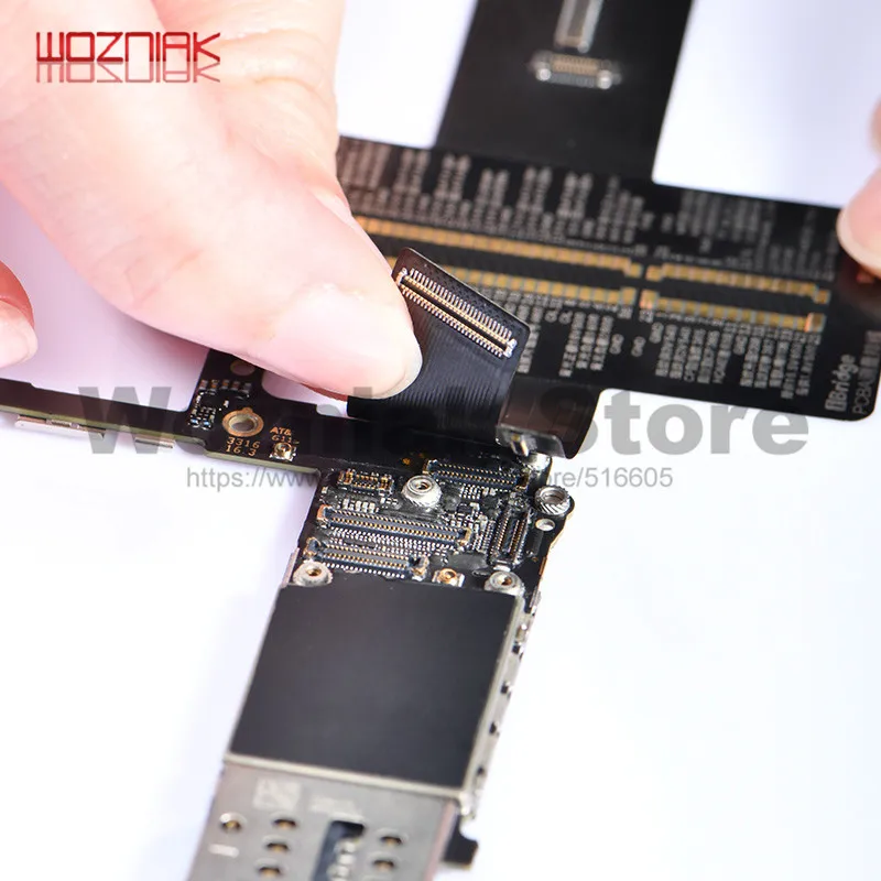 Испытательный кабель QIANLI iBridge TOOLPLUS IBRIDGE PCBA для передней камеры/задней камеры/док