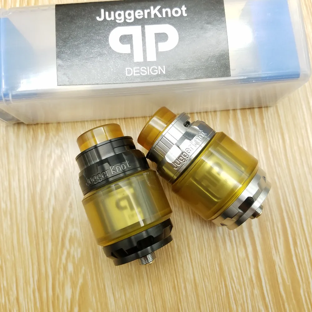 CYAN Jugger Knot Style атомайзер 510 нить сменный верхний поток воздуха в катушке дизайн
