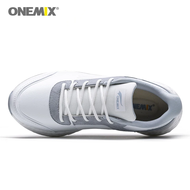 Кожаные кроссовки ONEMIX спортивная обувь для мужчин high tech энергосберегающие