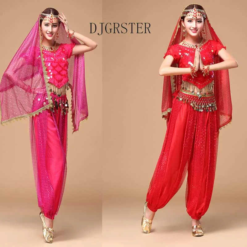 Костюм DJGRSTER Для Болливуда индийское платье для танца живота женский костюм