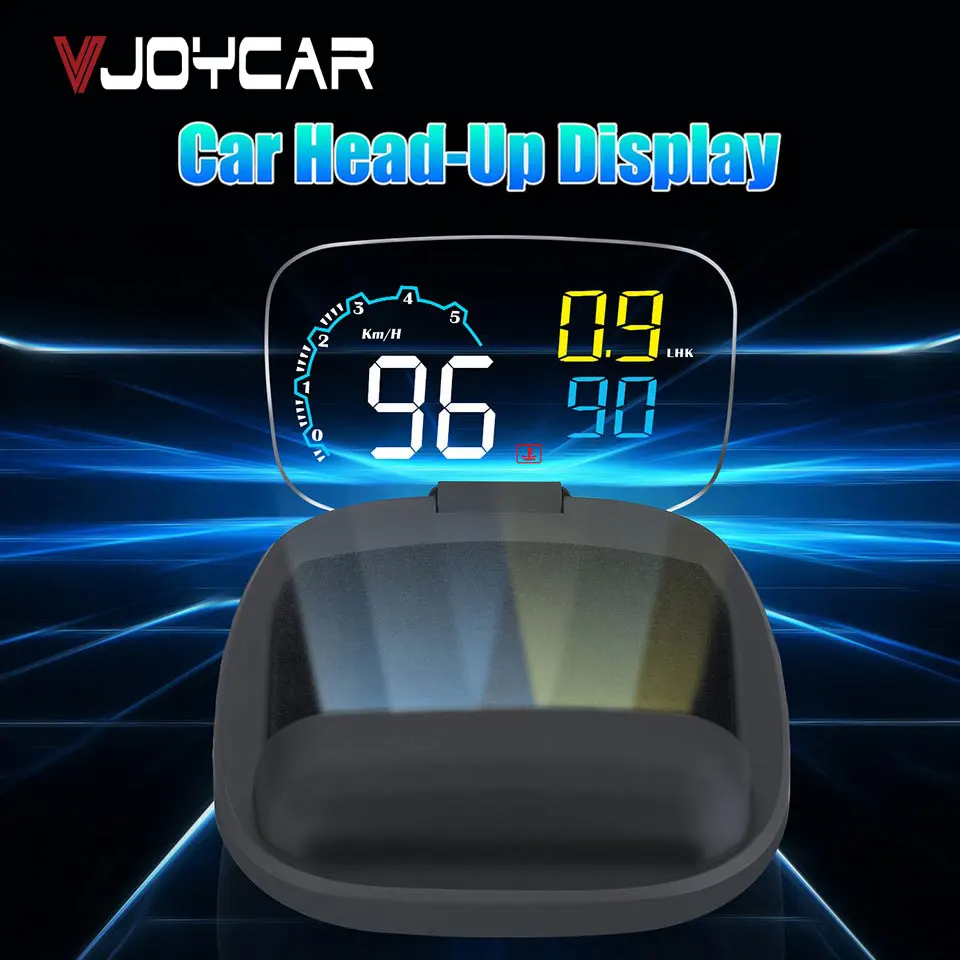 VJOYCAR C600 БД на борту HUD автомобилей Head Up Дисплей автомобилей компьютерной цифровой Скорость проектор для вождения Скорость расход топлива проэкция скорости