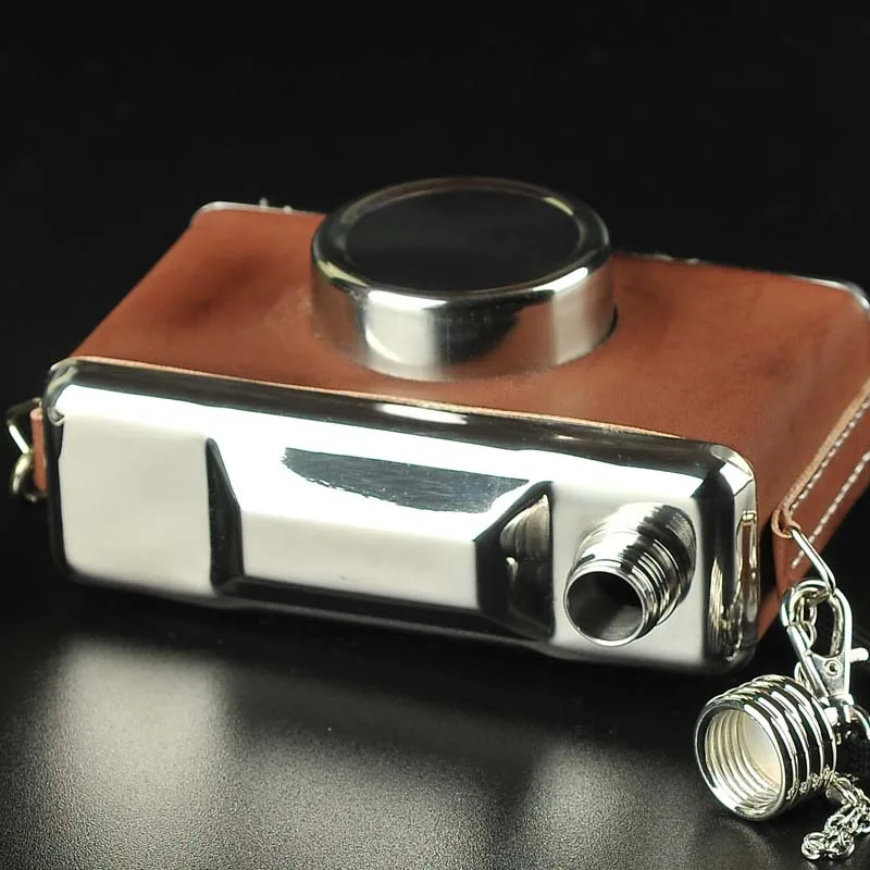 Фляжка из нержавеющей стали 1 шт. переносная фляжка для винного виски бутылка