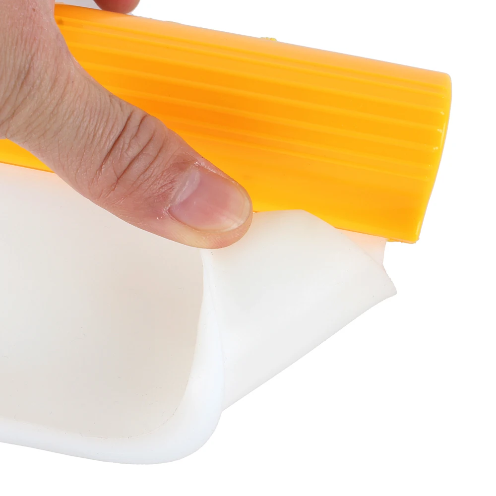 14 дюймов желтый очиститель силиконовый нож скребок для окна автомобиля пленка