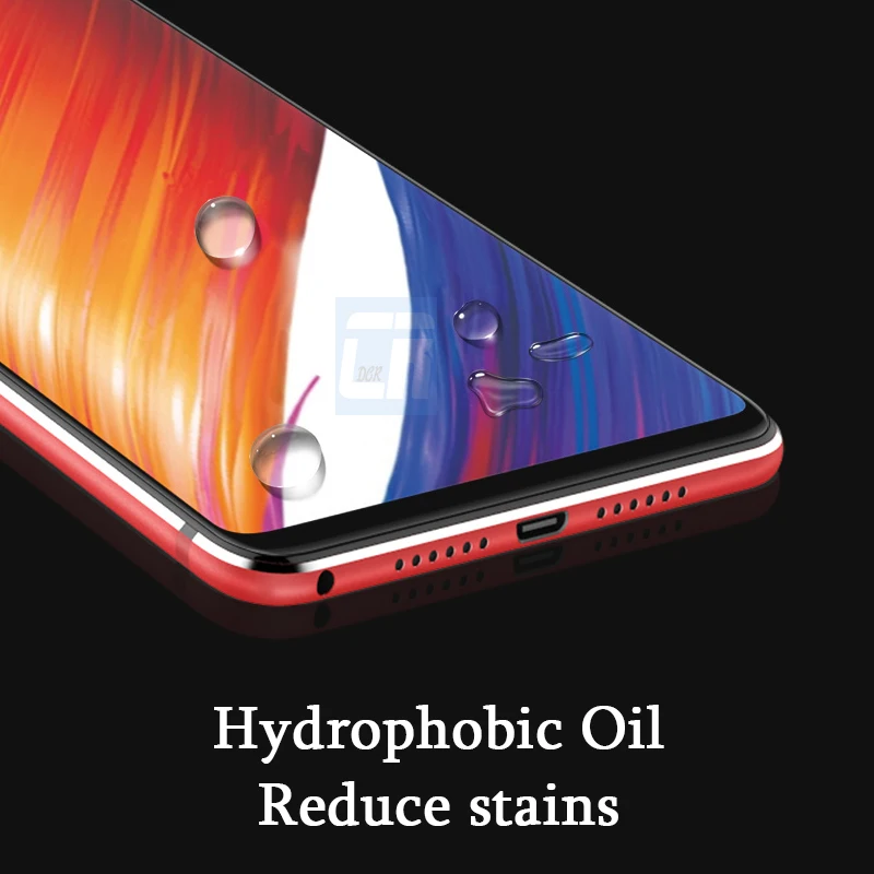 Полное покрытие из закаленного стекла для OPPO A83 A3S A5 A71 Защита экрана Защитная для OPPO F9 Pro F7 Молодежная взрывобезопасная пленка
