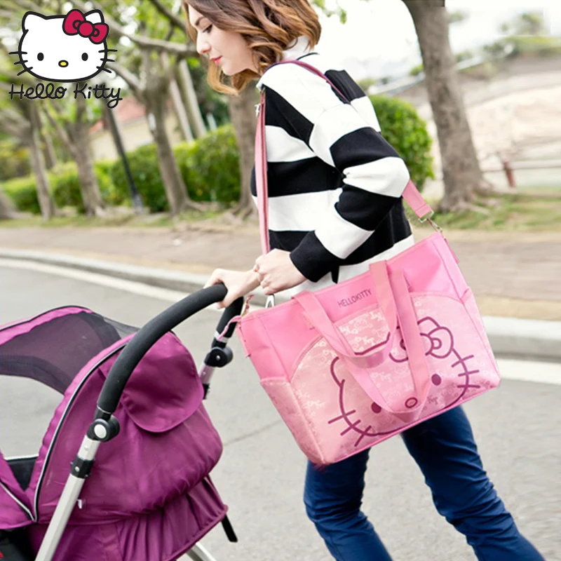 Рюкзак для беременных Hello Kitty вместительный рюкзак подгузников рюкзаки