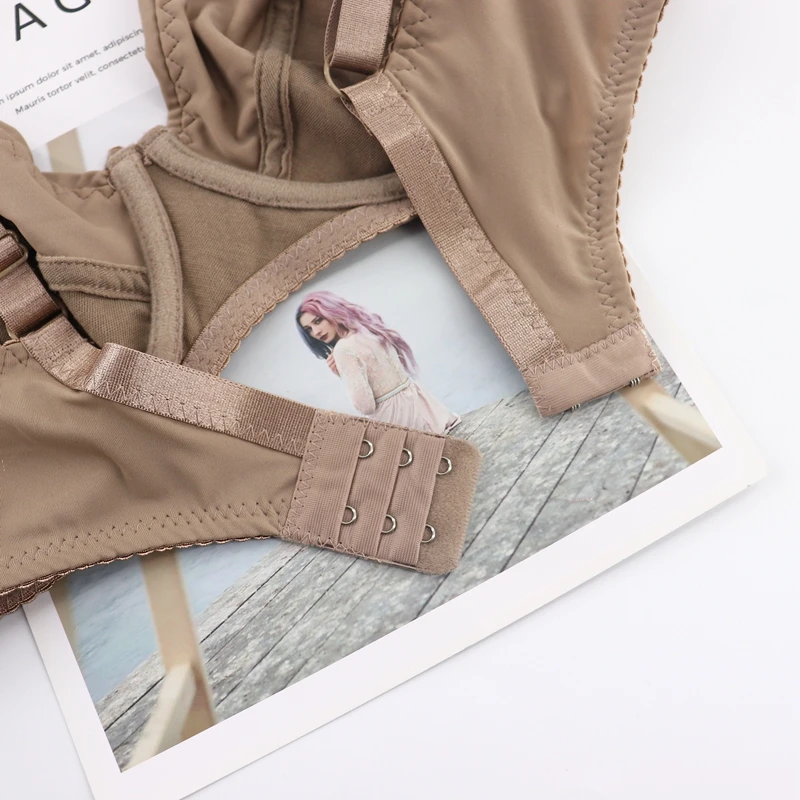Beauwear, Женские Бюстгальтеры на косточках размера плюс, полный охват, не мягкий бюстгальтер, минимайзер, нижнее белье, 36-48, B, C, D, E, цвет черный, телесный, BH