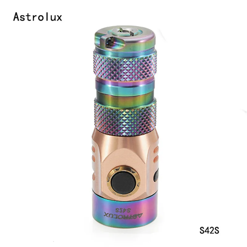 Astrolux водонепроницаемый S42S цветной 4x Nichia 219C/XP-G3 2023LM перезаряжаемый