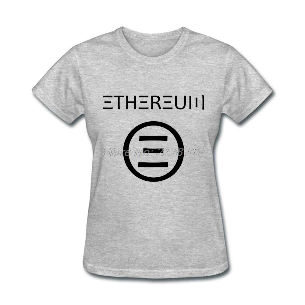 Женские футболки черная футболка с символом этериума Женская хипстерская