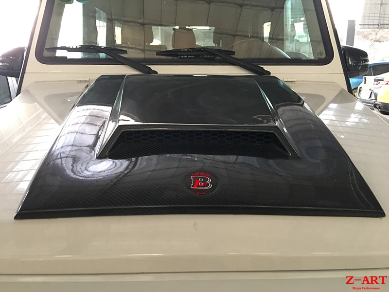 Z ART углеродное волокно капота двигателя для Mercedes Benz G class крышка класса W463