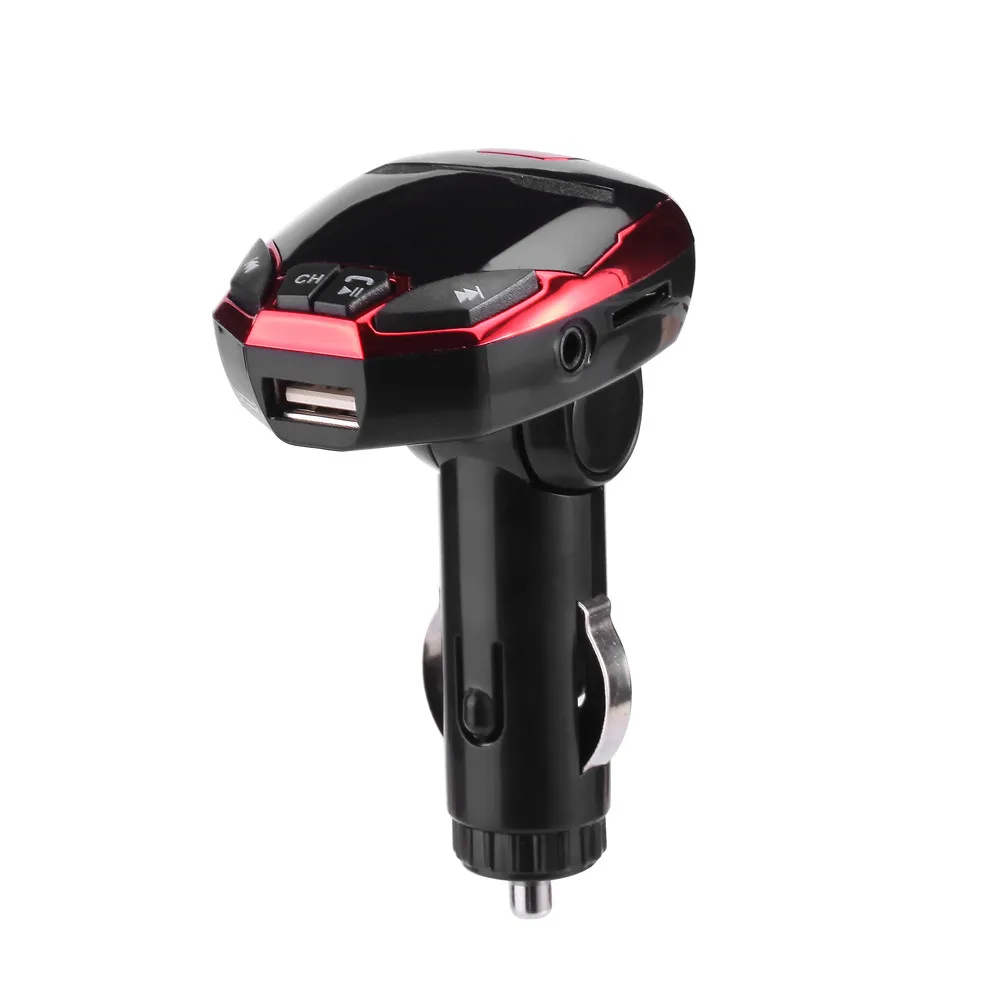 Беспроводной Bluetooth ФМ-радио с ЖК-экраном модулятор USB автомобильный комплект MP3-плеер SD дистанционный RD