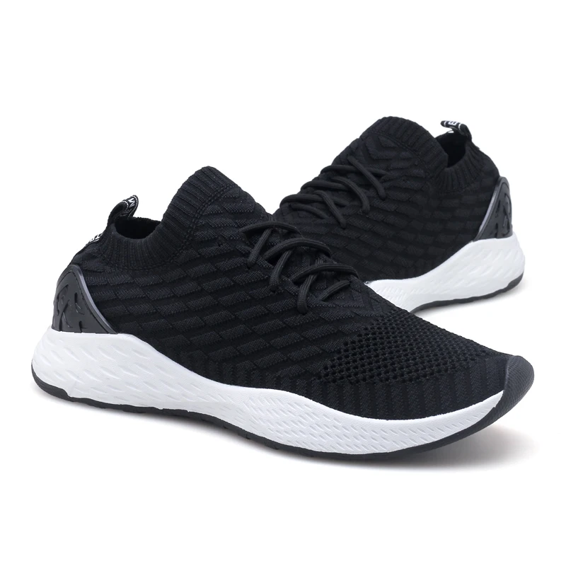 New Mens Mesh Athletic Outdoor Sport Shoes Male Sneakers Breathable Running Lightweight Men Lace-Up Cushioning Walking | Спорт и