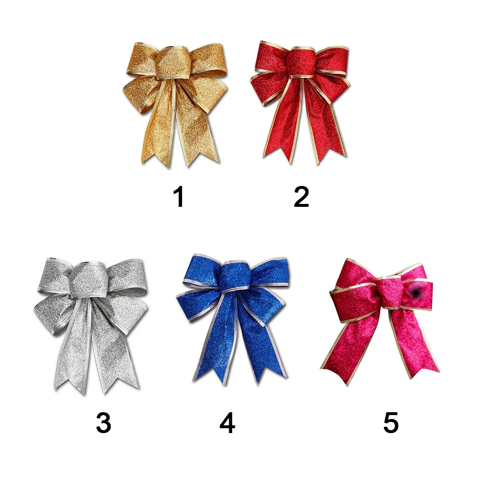 Hot Sales Bows Bowknot Christmas Tree Party Gift Present Xmas Decoration New | Дом и сад