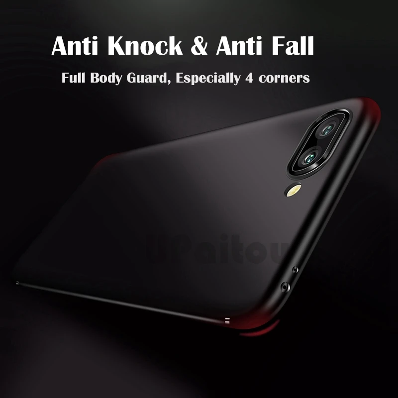 UPaitou для huawei Honor Note 10 9 Lite 8 6C Pro V9 Play View V10 9N Матовый ТПУ чехол Мягкий силиконовый Youth 9i