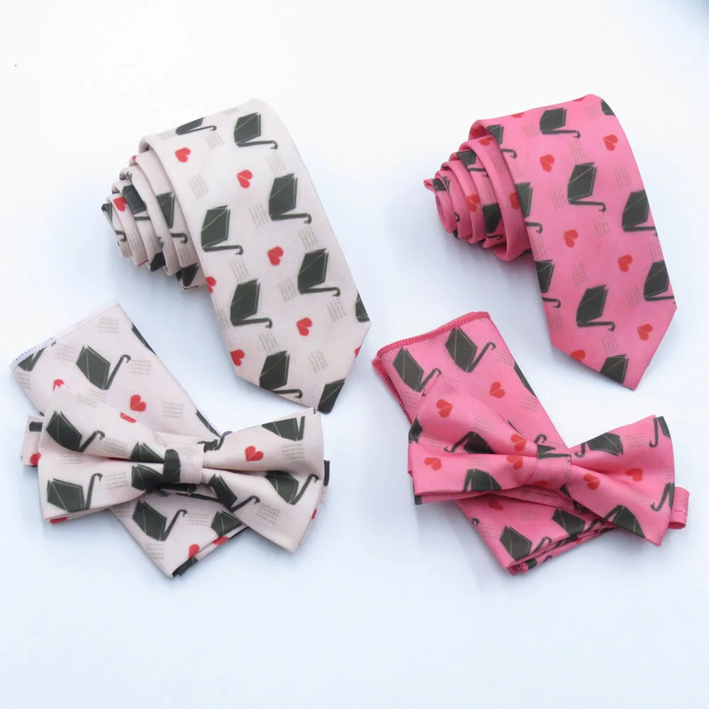 

Мужской галстук wo светильник-розовый галстук, розовый галстук, Карманный квадрат, романтические Бумажные краны, галстуки с любовным узором