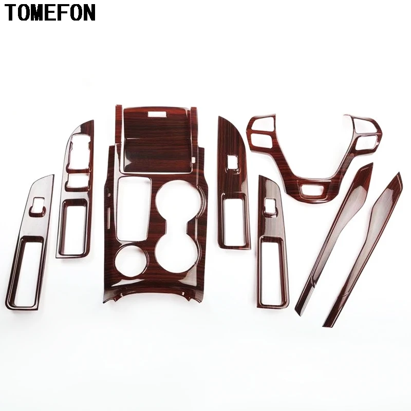 Внутренняя консоль TOMEFON из АБС-пластика коричневого дерева коробка переключения