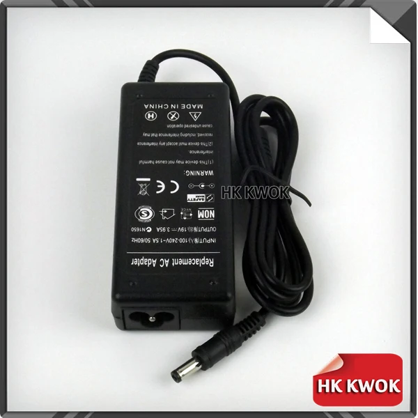 Бесплатная shp 5 шт. AC Адаптеры питания Зарядное устройство 19 В 3.95a для Toshiba FA105 fm35x U305