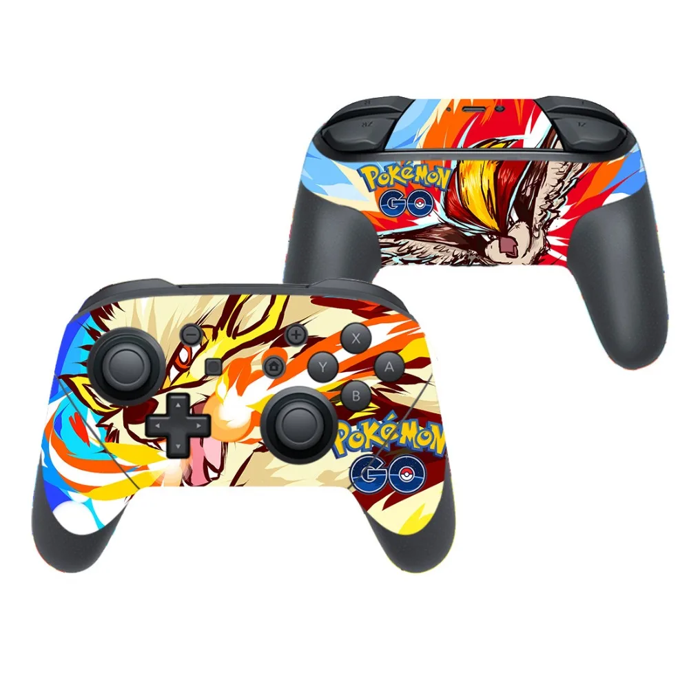 Pokemon Go Vinyl Cover Decal Skin Sticker for Nintendo Switch Pro Controller Gamepad Joypad Nintend Switch Pro Skin Stickers