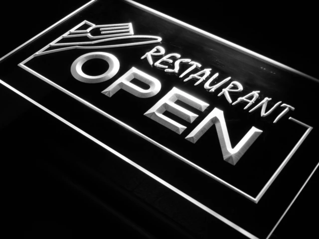I141 открытый ресторан дисплей бар Pub светодиодный неоновый светильник вывески