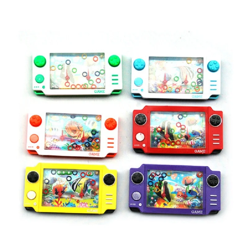 ASSOT Squishy Water Ring Toss Squeeze Toy Child Handheld Game Machine Parent-Child Interactive Antistress Game Toys For Children