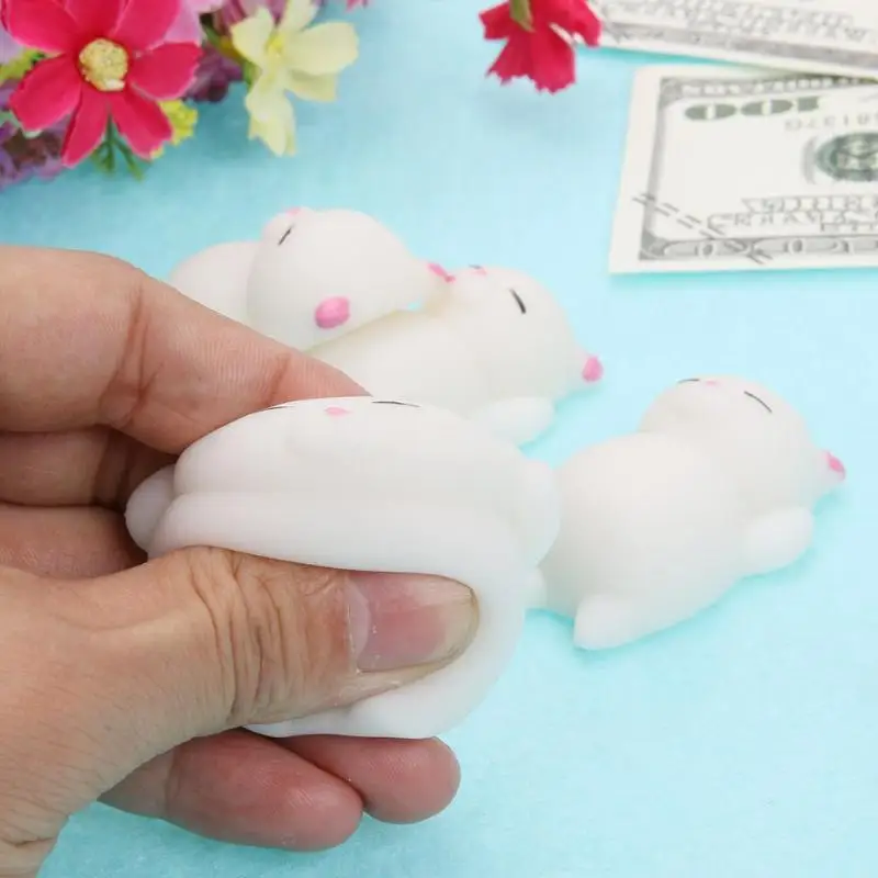 Непоседа сенсорная игрушка мини милый кот ароматизированный мягкий мягкие