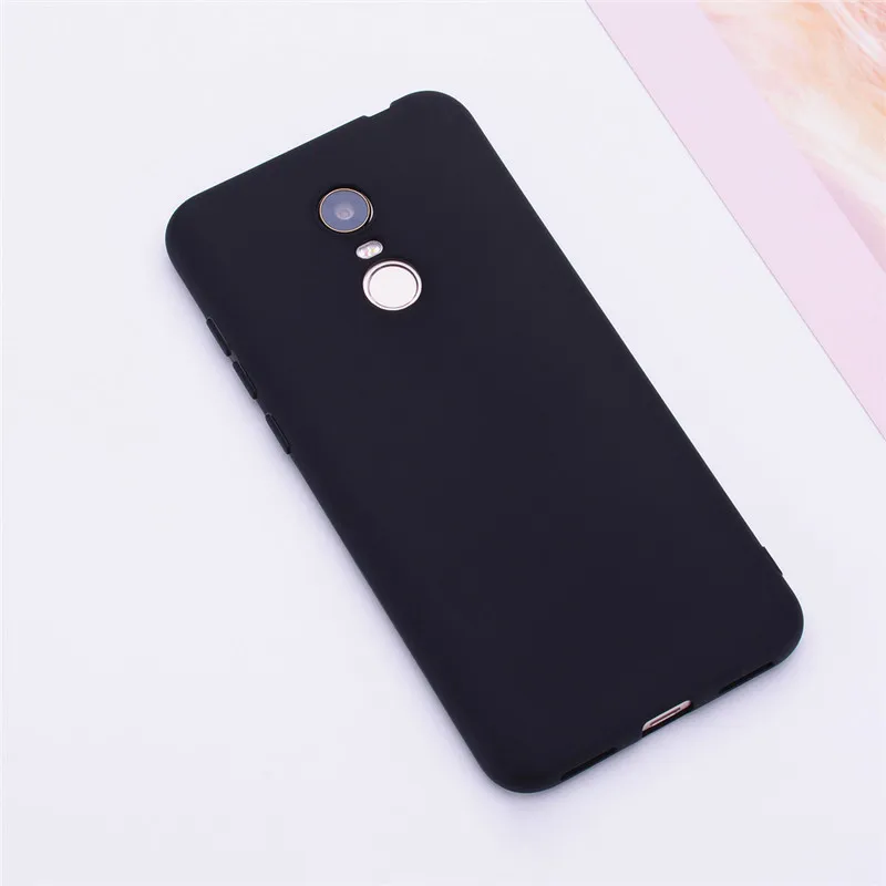Цветной матовый чехол для телефона s для Xiaomi Redmi 5/5 Plus, силиконовый мягкий чехол из ТПУ на заднюю панель для Xiaomi Redmi 5 Plus, чехол, чехол