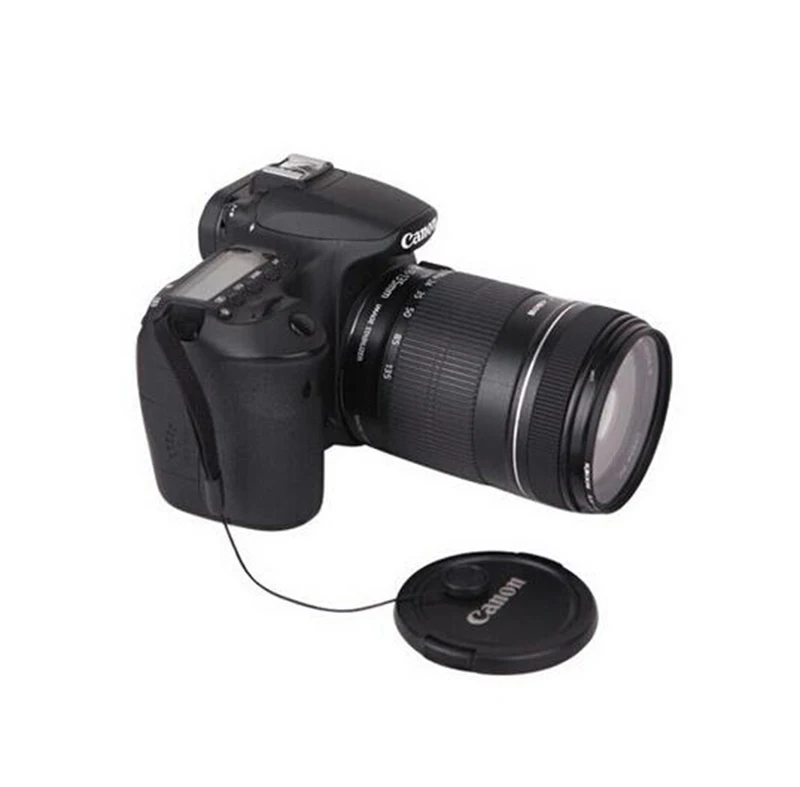 5 шт. универсальная крышка объектива DSLR защитная веревка камеры держатель линия