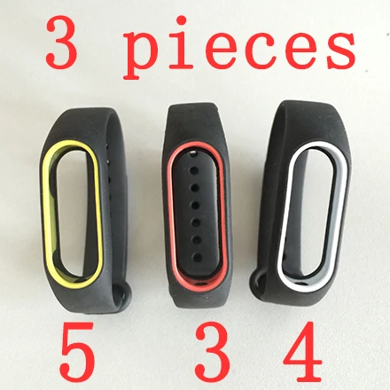 Xiaomi mi band 2 Ремешок Браслет для часов цветной двухцветный с индивидуальным силиконовым ремешком анти-потеря браслет - Цвет: Message color number