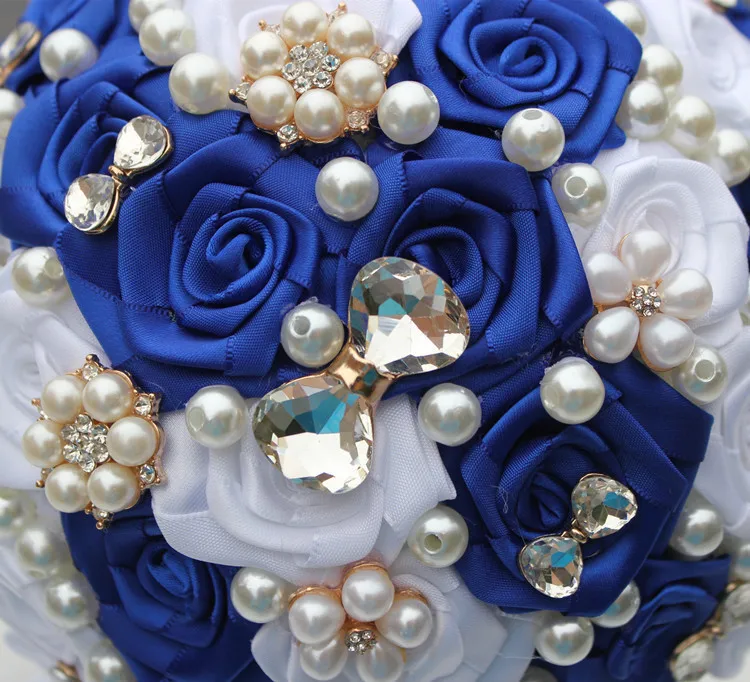 Новое поступление Прямая доставка королевские Потрясающие Свадебные букеты