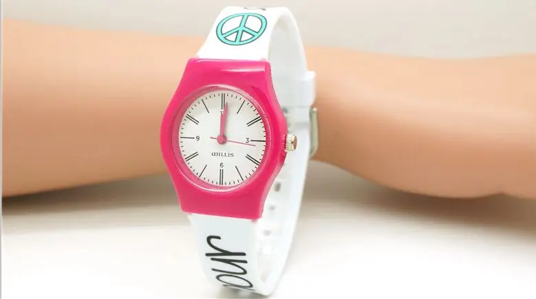 Новый мультфильм 2016 willis часы модные детские для девочек Дети студентов
